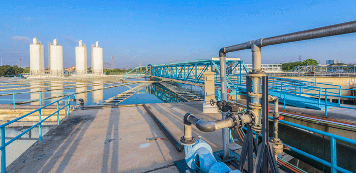 water processing plant